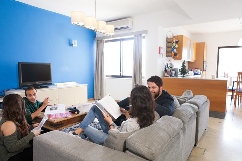 EC Malta проживание в общих апартаментах для студентов
